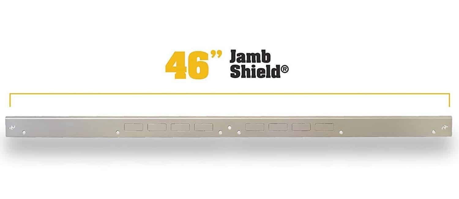 How to kick-proof a door: 46-inch Door Armor jamb shield