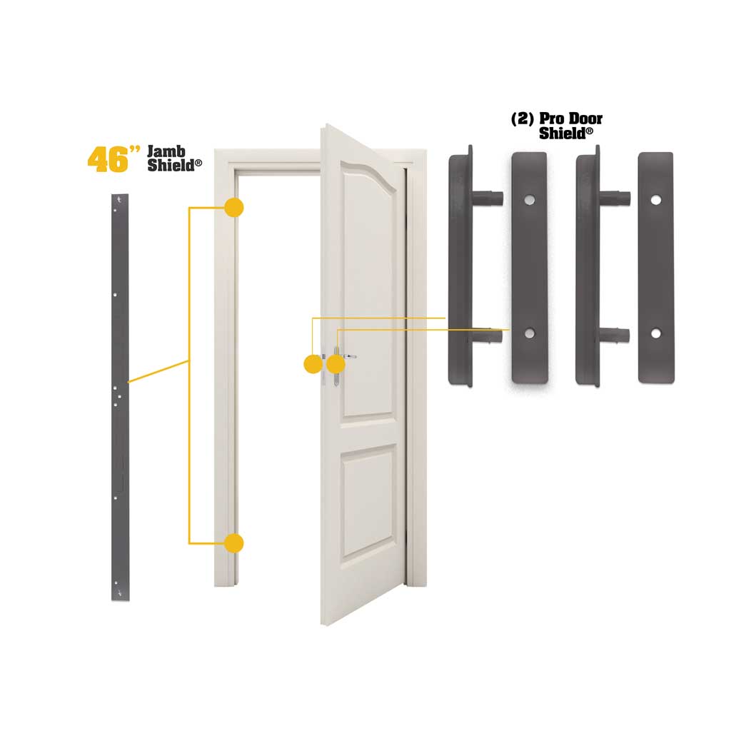 Door Armor Single Door Security Kit
