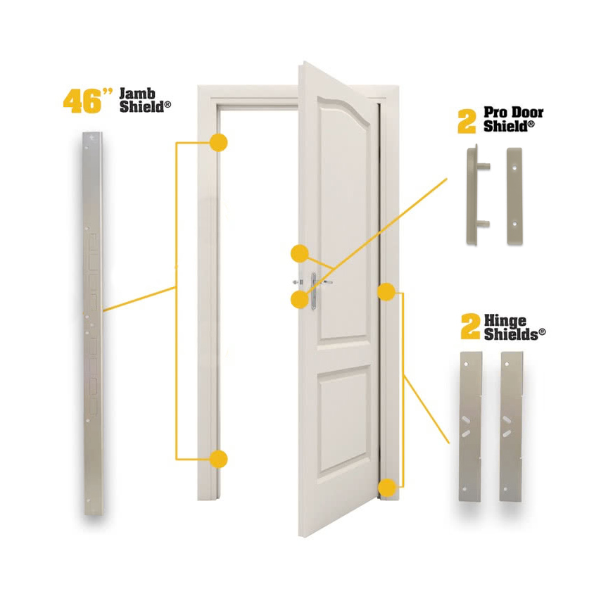 Door Armor Single Door Security Kit