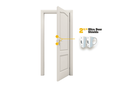 [DSH-ULT-12002] Door Armor ULTRA Door Shield (2) Set (Aged Bronze, 2-3/8)