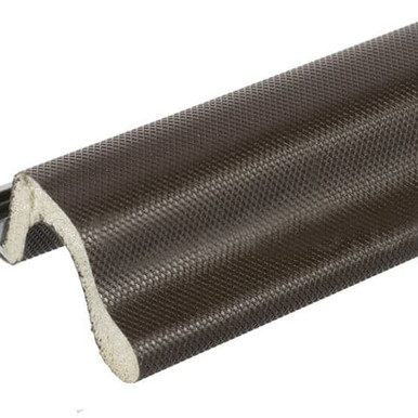 Long Reach Bronze Weatherstrip for Doors & Bullnose Gaps