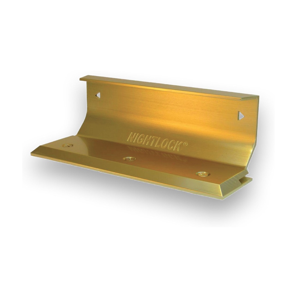 [NTL-DST-11000] Night Lock Door Barricade: Door Reinforcement (Brass)