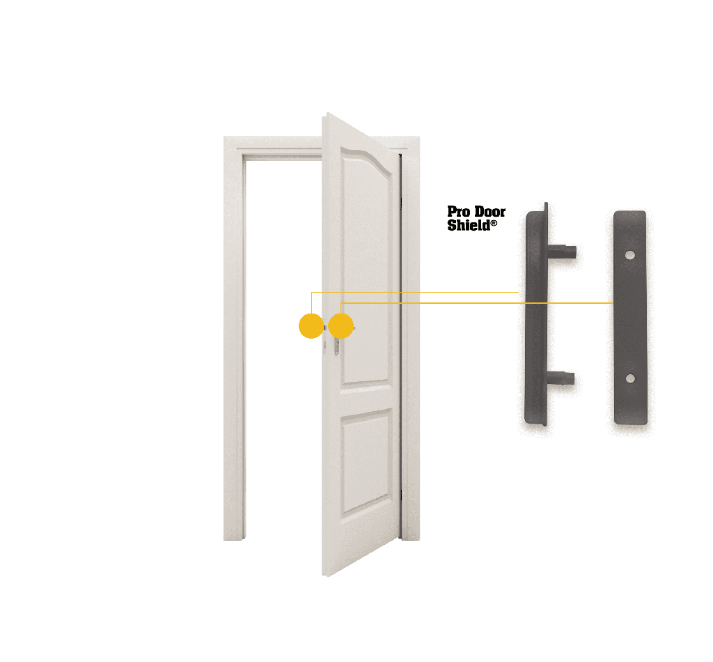Door Armor PRO Door Shield Door Security Accessory