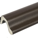 Long Reach Bronze Weatherstrip for Doors & Bullnose Gaps